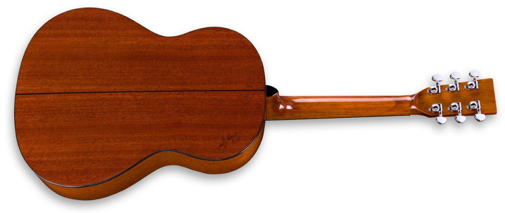 38 inch Parlor Size Solid African Mahogany Acoustic Electric