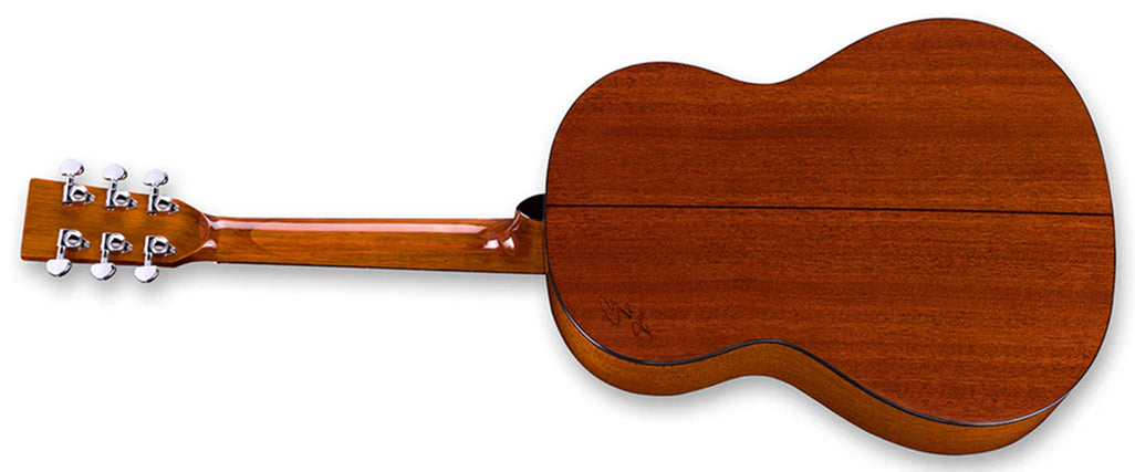 38 inch Parlor Size Solid African Mahogany Acoustic Electric Left Handed