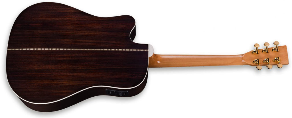 ZAD80CE Solid Cedar/Rosewood Acoustic Electric