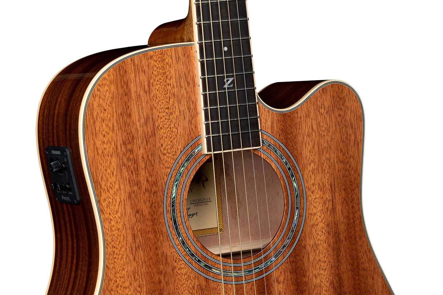 ZAD50CE Solid African Mahogany Acoustic Electric - Deal of the Day