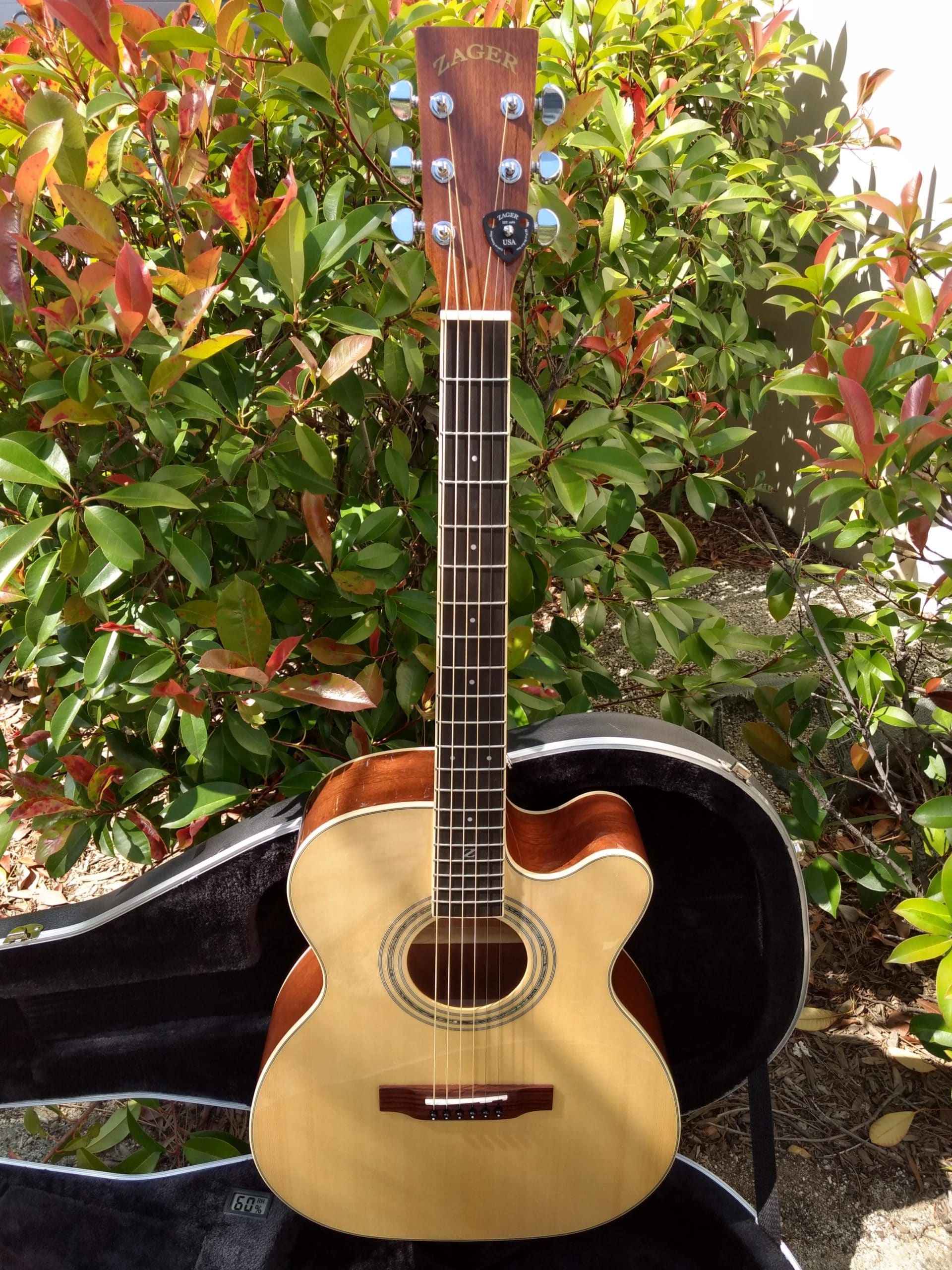 ZAD50CE Solid Spruce/Mahogany Acoustic Electric Smaller “OM” Size - Vault