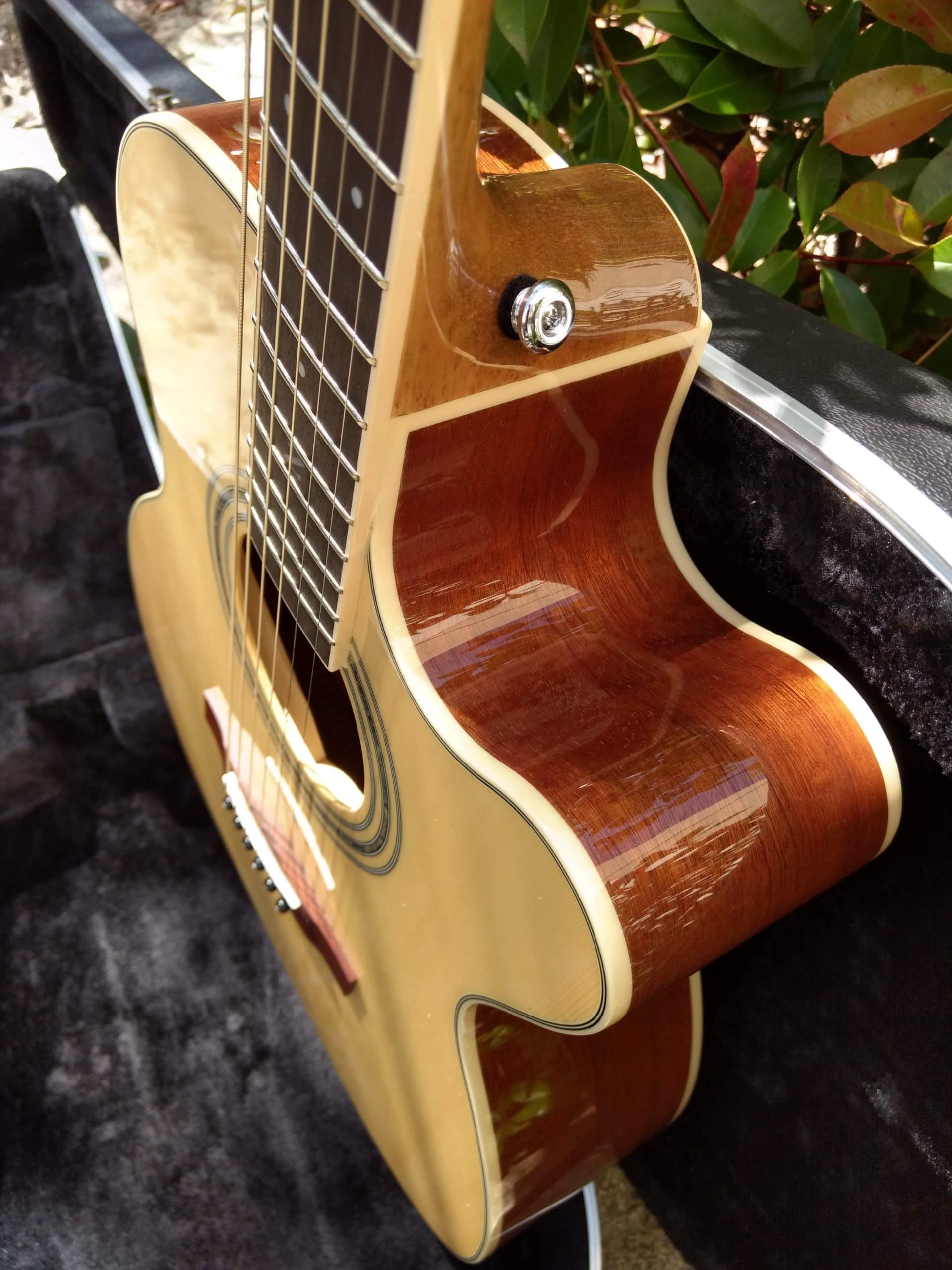 ZAD50CE Solid Spruce/Mahogany Acoustic Electric Smaller “OM” Size - Vault