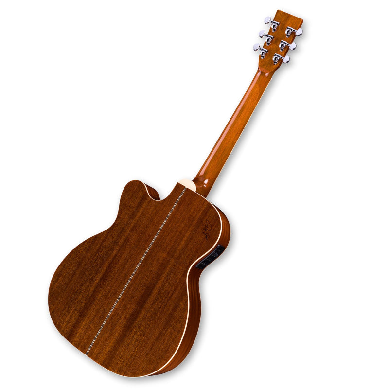 ZAD50CE Solid Spruce/Mahogany Acoustic Electric Smaller “OM” Size