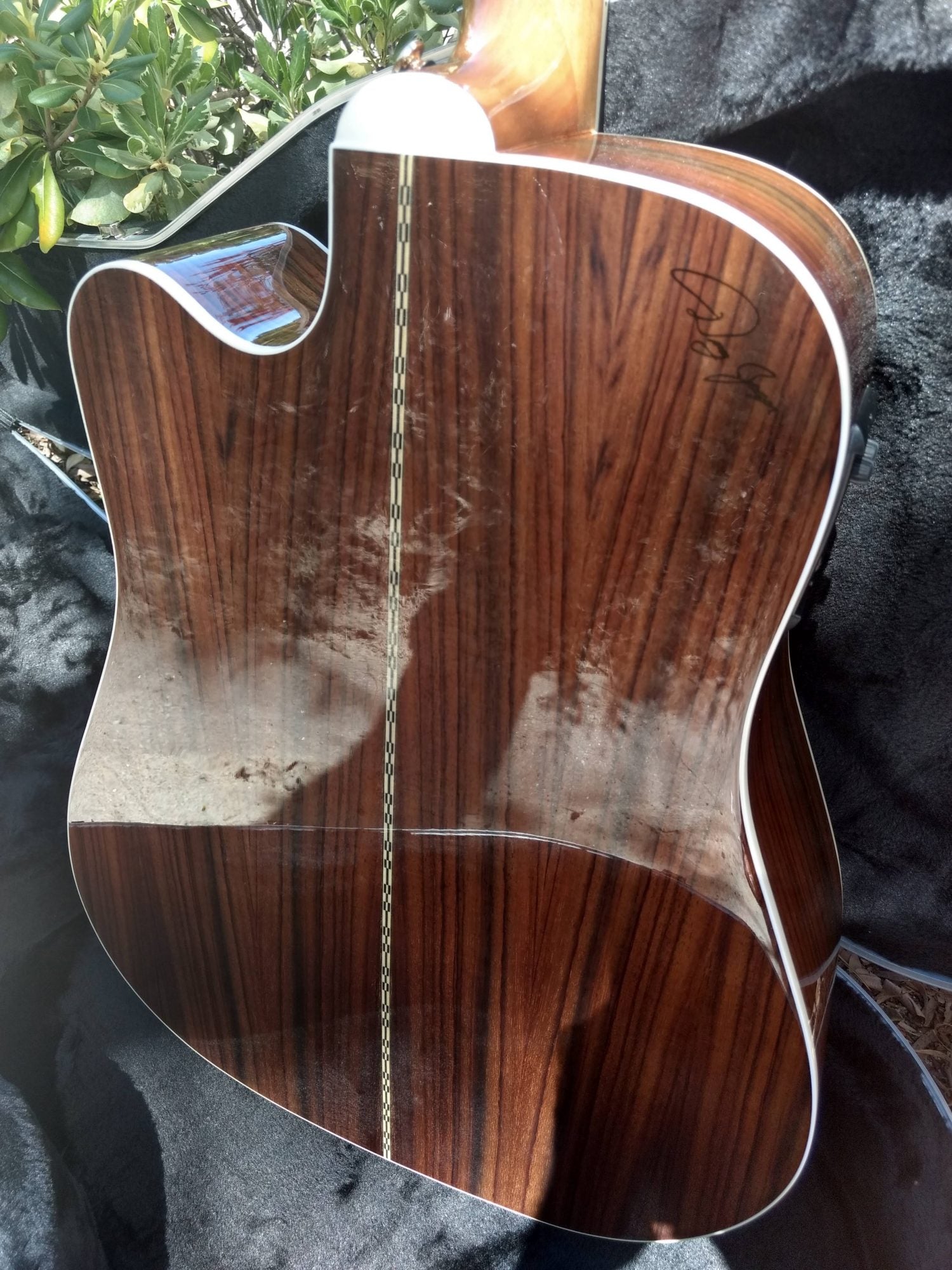 ZAD80CE Solid Cedar/Rosewood Acoustic Electric “AURA” Left Handed