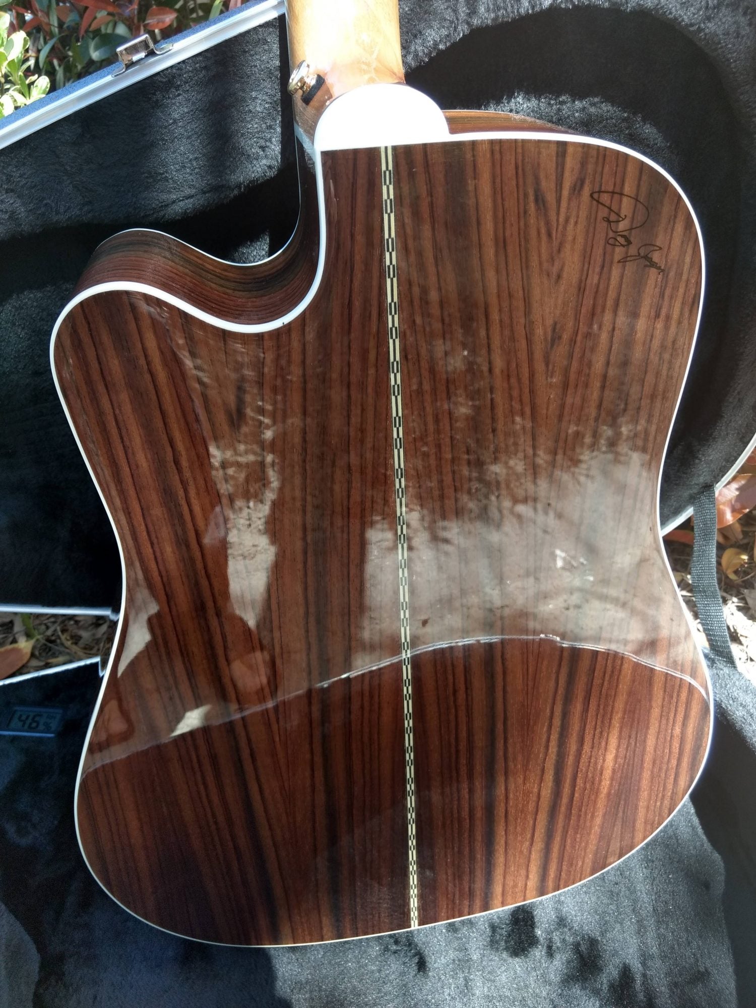 ZAD80CE Solid Cedar/Rosewood Acoustic Electric “AURA” Left Handed Pro Series