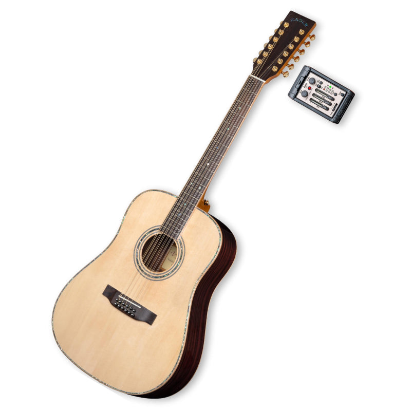 ZAD900E 12 String Solid Spruce/Rosewood Acoustic Electric AURA Pro Series