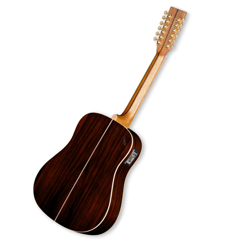 ZAD900E 12 String Solid Spruce/Rosewood Acoustic Electric AURA Pro Series