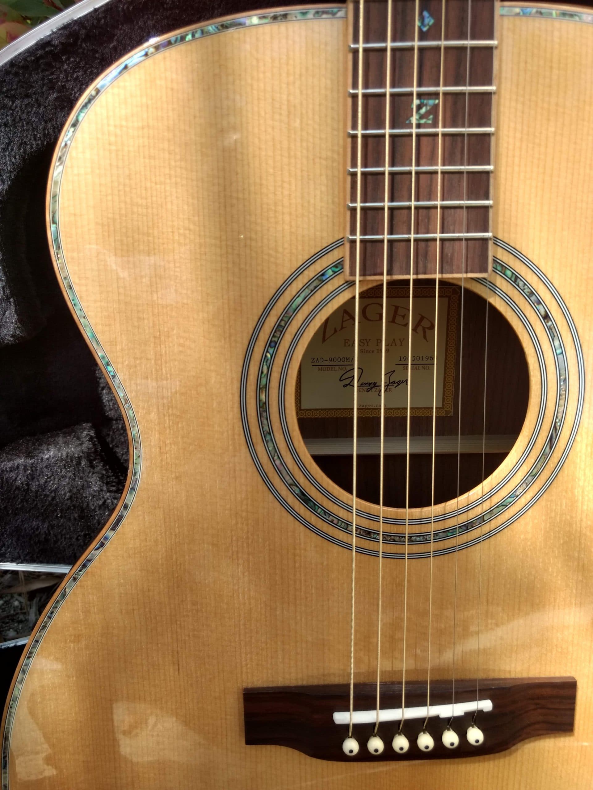 ZAD900 Solid Spruce/Rosewood Acoustic Smaller "OM" Size Pro Series - Deal of the Day