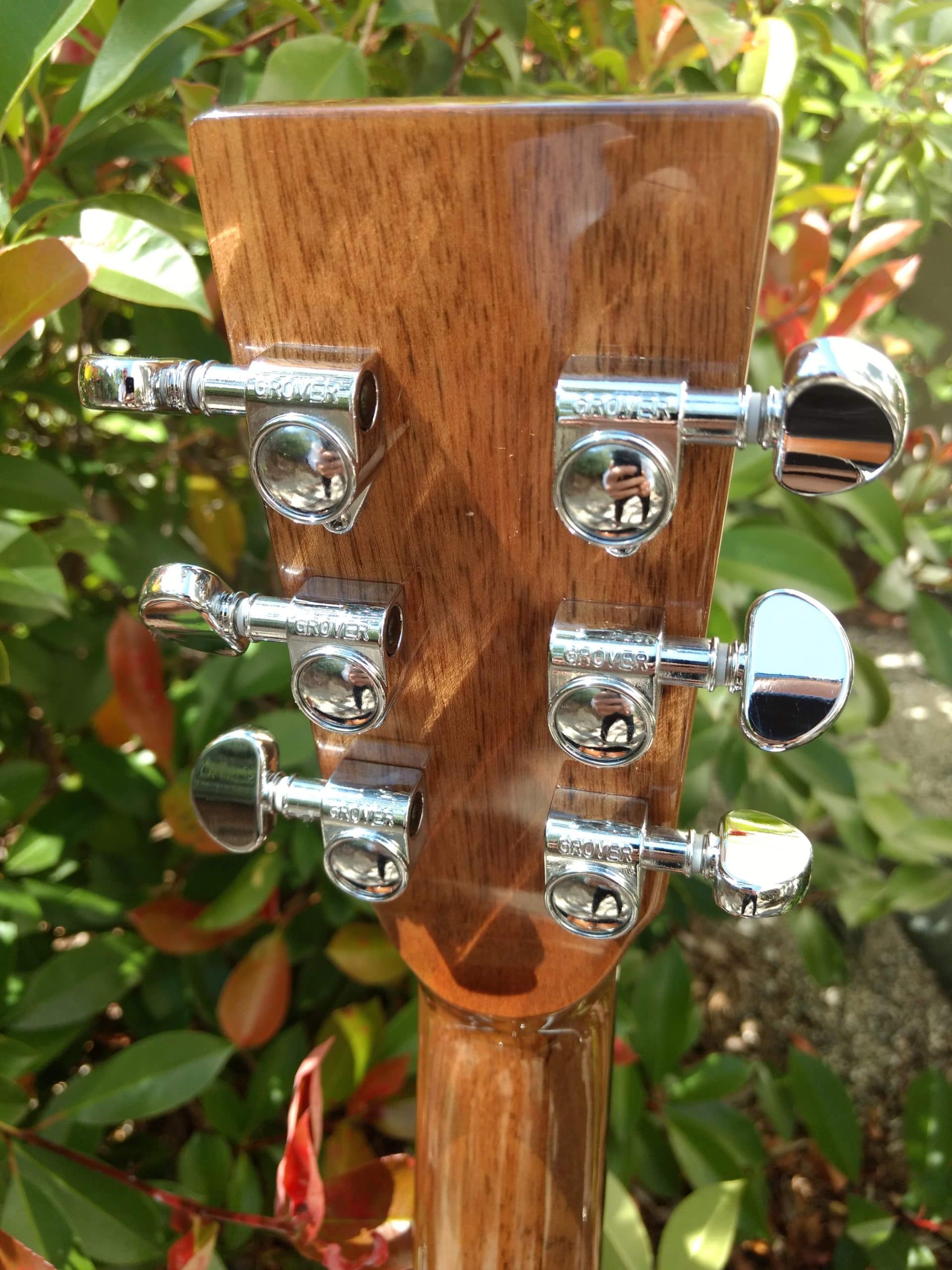 38 inch Parlor Size Solid African Mahogany Acoustic Electric - DEAL OF THE DAY