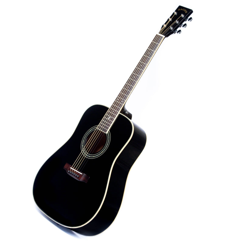 ZAD50 Solid Spruce/Mahogany Acoustic Black