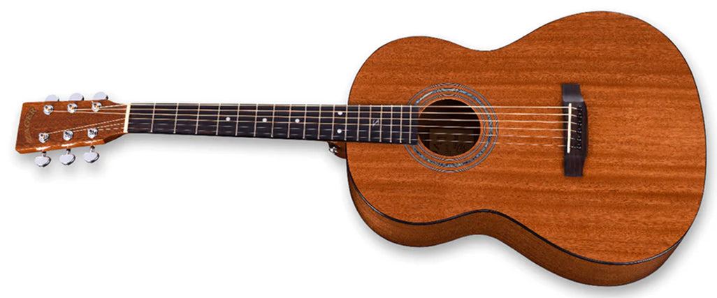 38 inch Parlor Size Solid African Mahogany Acoustic Electric Left Handed