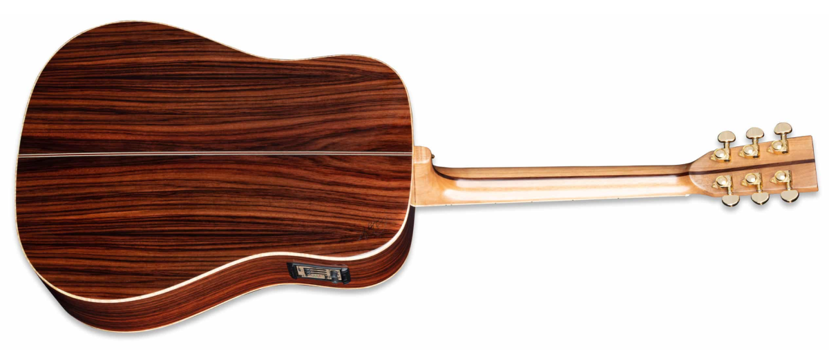 ZAD900E Solid Spruce/Rosewood Acoustic Electric AURA Full Box 50th Anniversary Tobacco Sunburst Pro Series