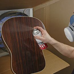 Hand applied custom thin finish