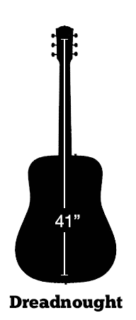 41" Full Size Dreadnought: