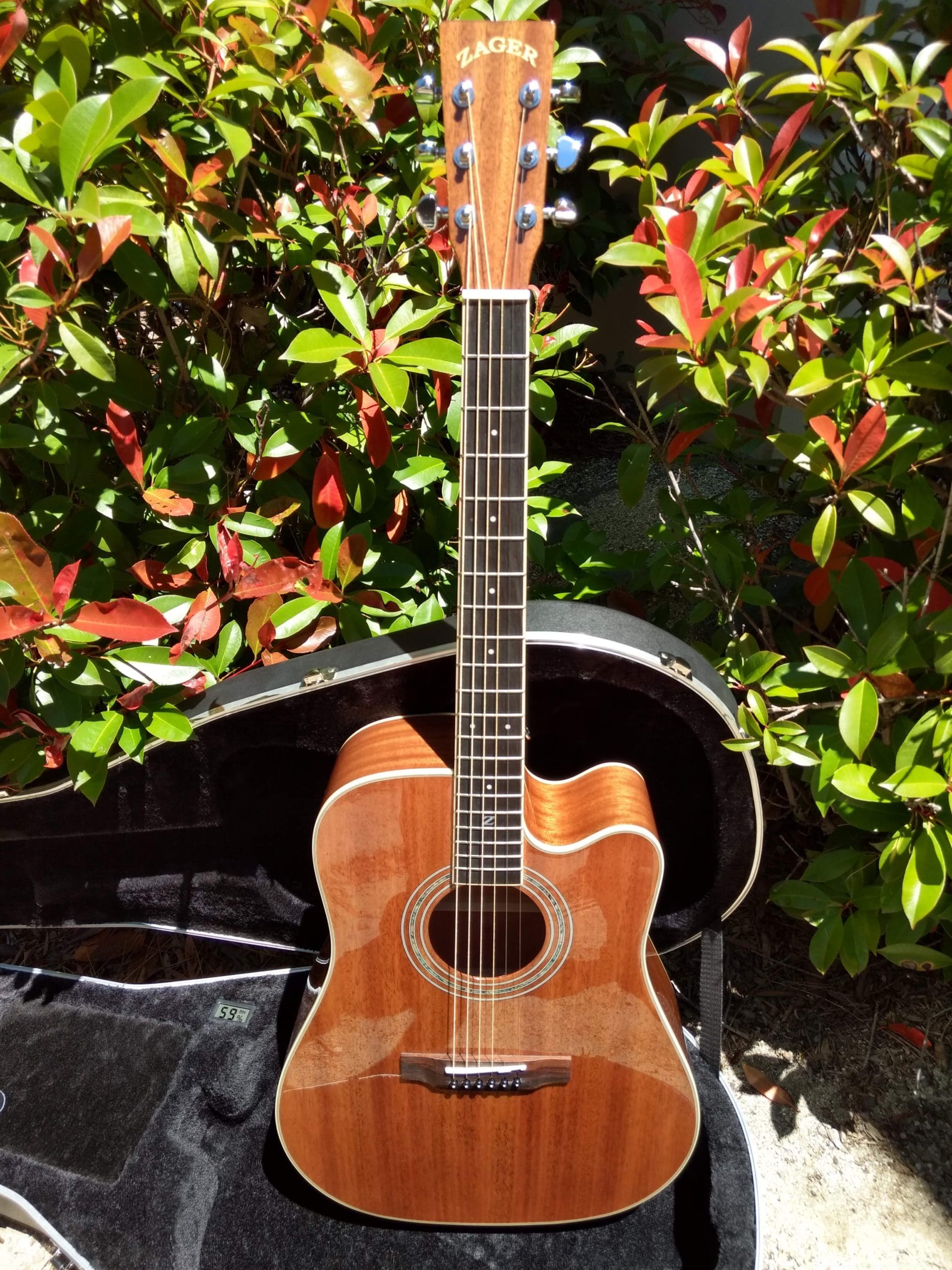 ZAD50CE Solid African Mahogany Acoustic Electric - Vault