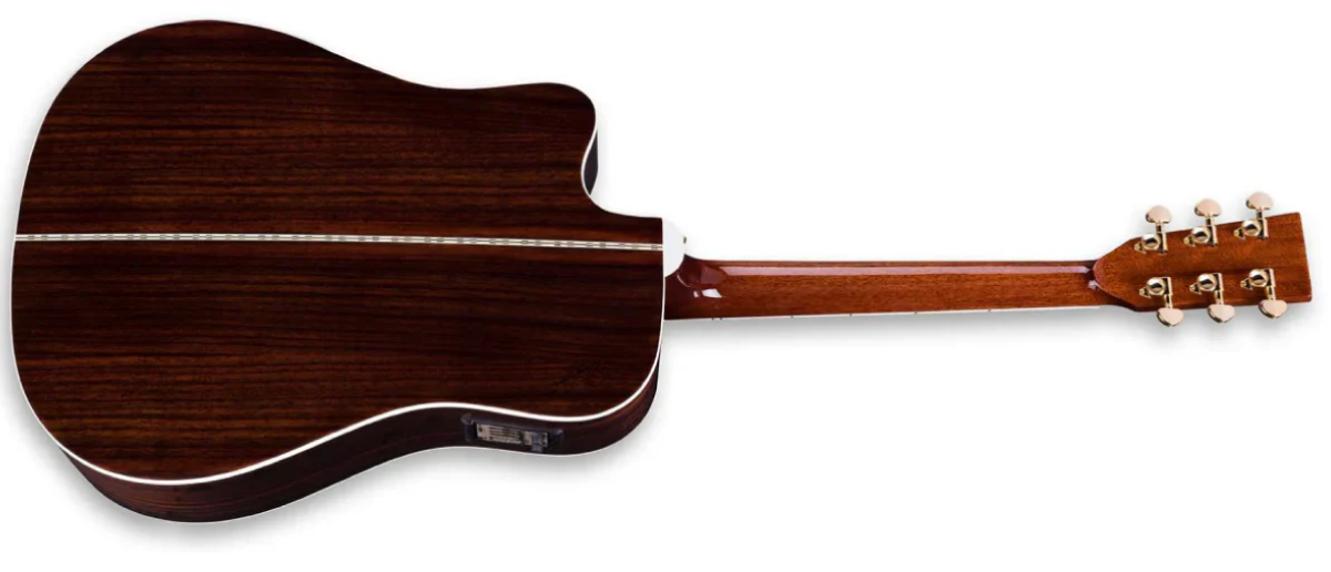 ZAD80CE Solid Cedar/Rosewood Acoustic Electric “AURA” Pro Series