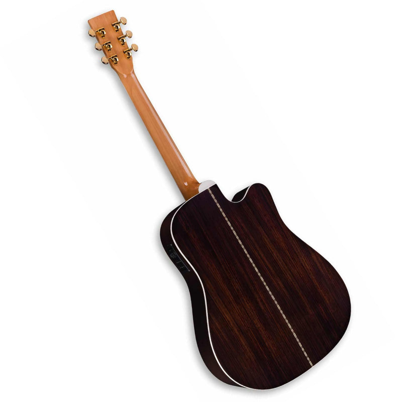 ZAD80CE Solid Cedar/Rosewood Acoustic Electric Pro Series Smaller “OM” Size Left Handed