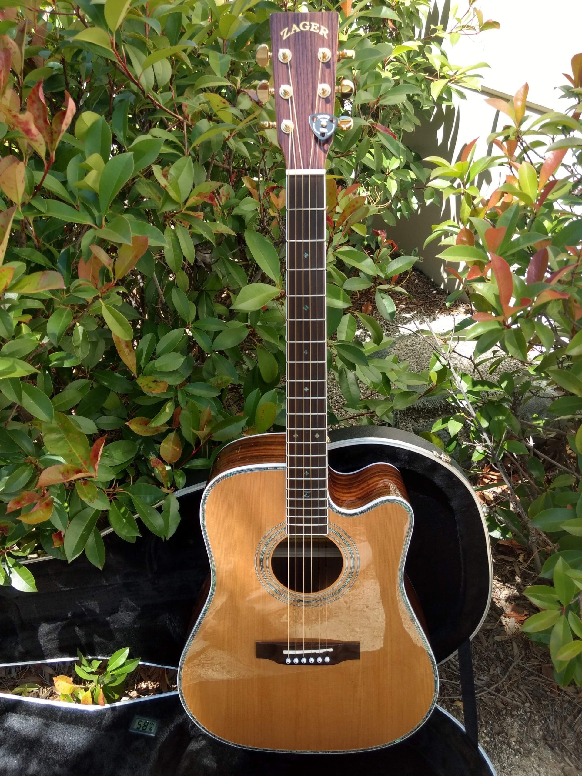 ZAD80CE Solid Cedar/Rosewood Acoustic Electric Pro Series - Vault