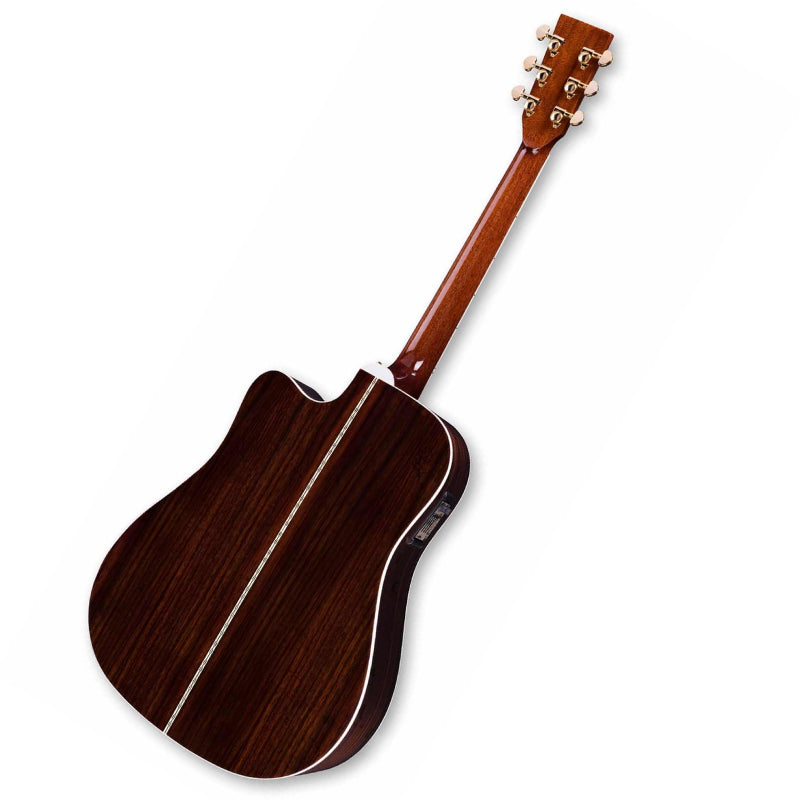 ZAD80CE Solid Cedar/Rosewood Acoustic Electric “AURA” Pro Series