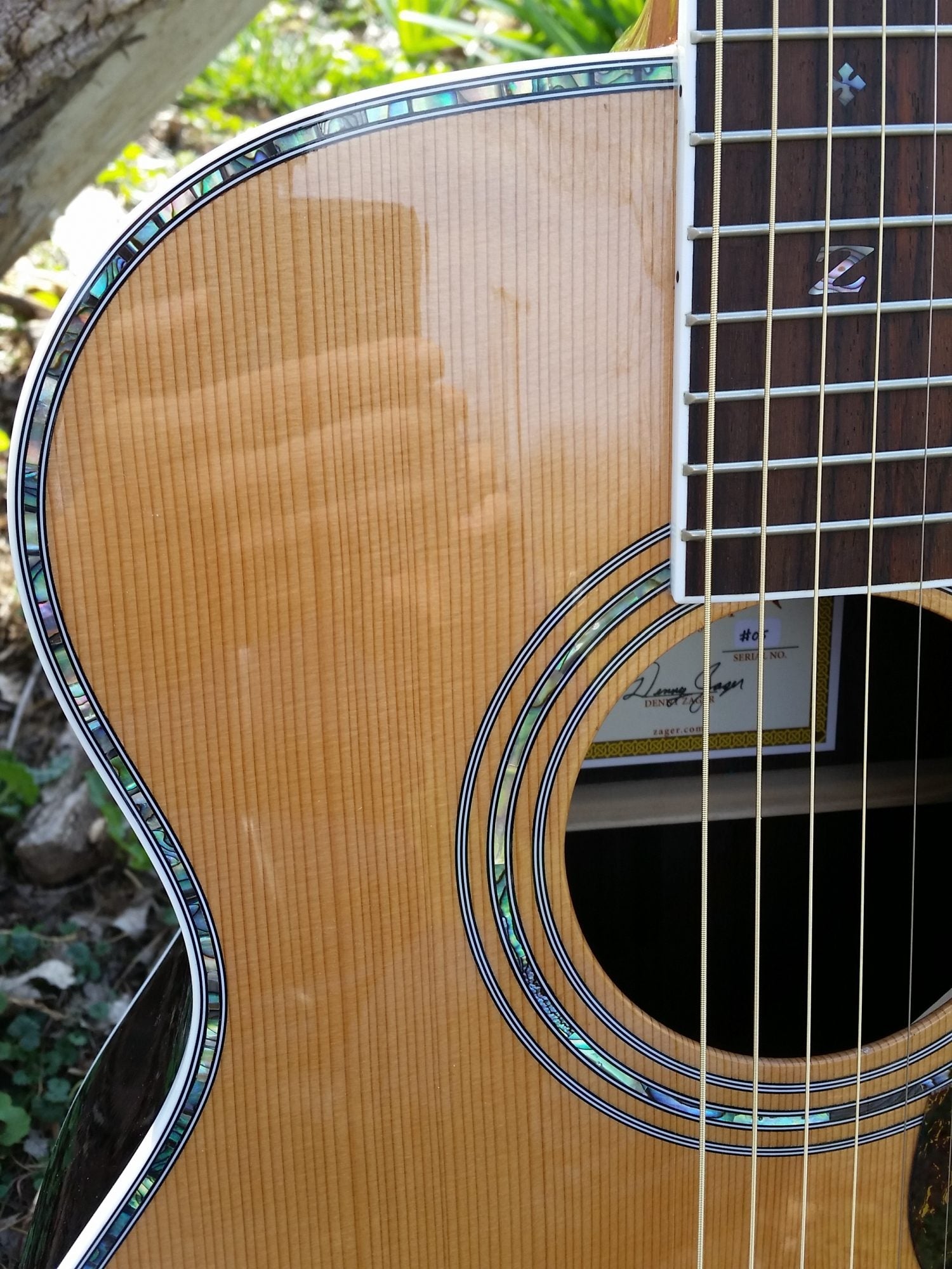 ZAD80CE Solid Cedar/Rosewood Acoustic Electric Smaller “OM” Size Pro Series - Vault