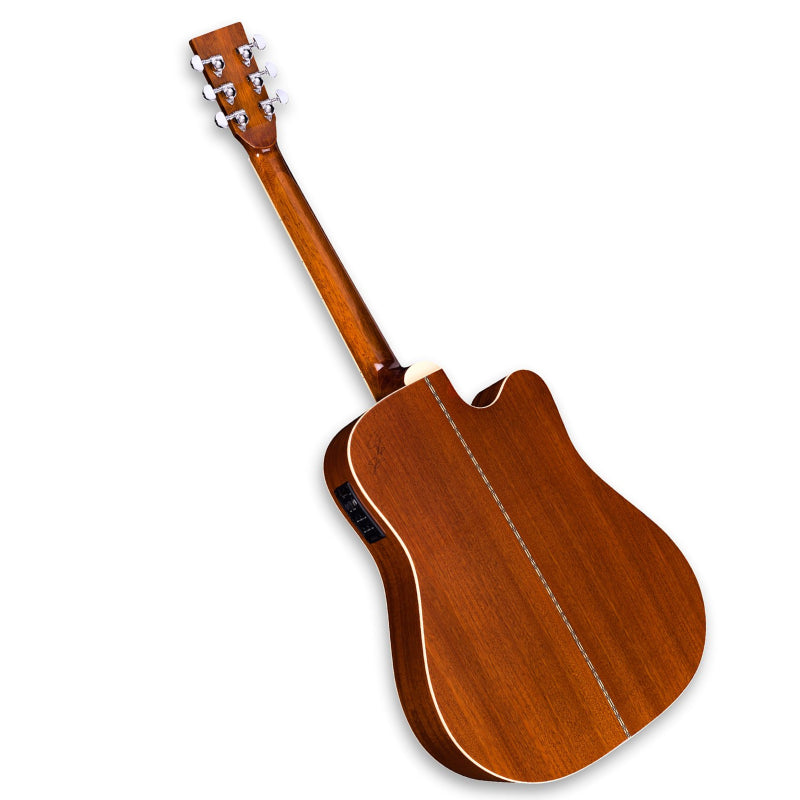 ZAD900CE Solid Spruce/Rosewood Acoustic Electric AURA Left Handed Pro Series
