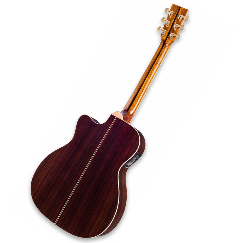 ZAD900CE Solid Spruce/Rosewood Acoustic Electric AURA Smaller “OM” Size