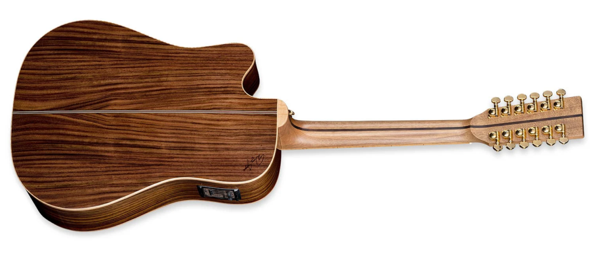 ZAD900CE 12 String Solid Spruce/Rosewood Acoustic Electric AURA Pro Series