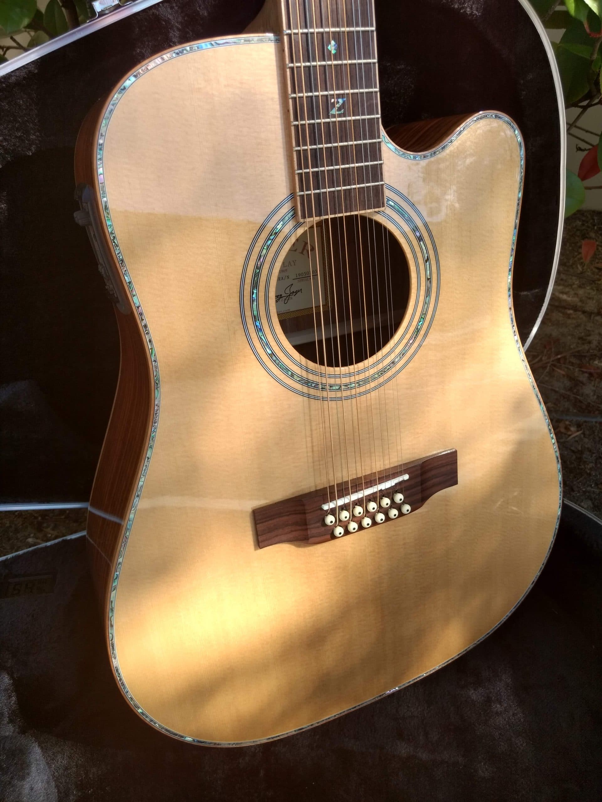 ZAD900CE 12 String Solid Spruce/Rosewood Acoustic Electric AURA Pro Series - Vault