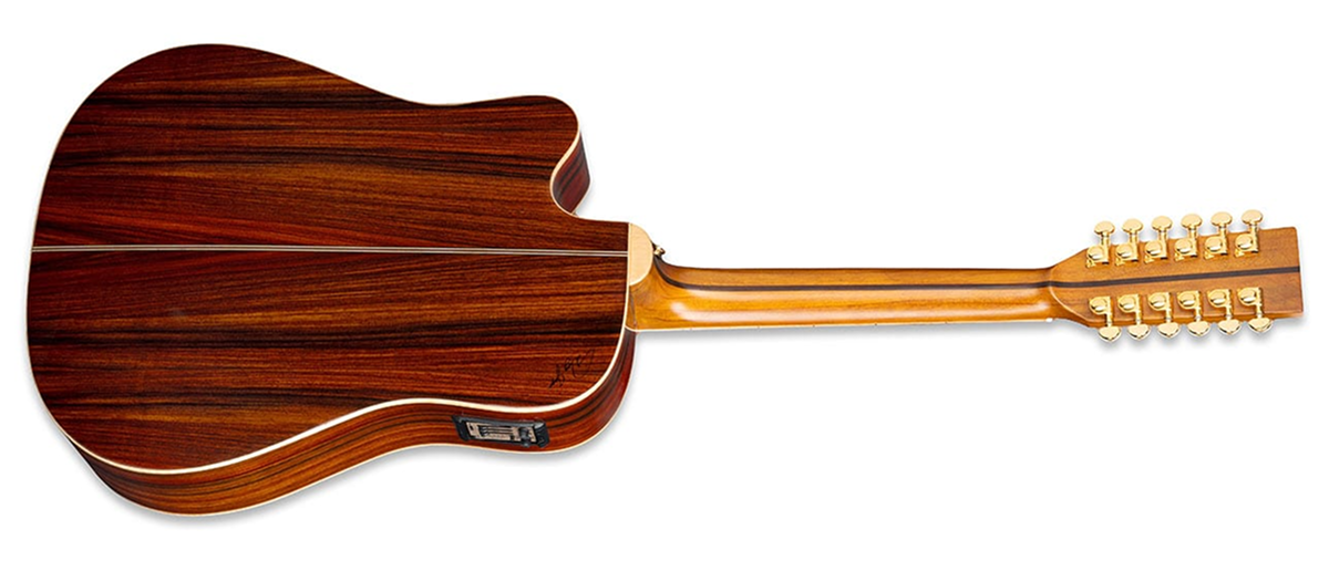 ZAD900CE 12 String Solid Spruce/Rosewood Acoustic Electric AURA Tobacco Sunburst Pro Series