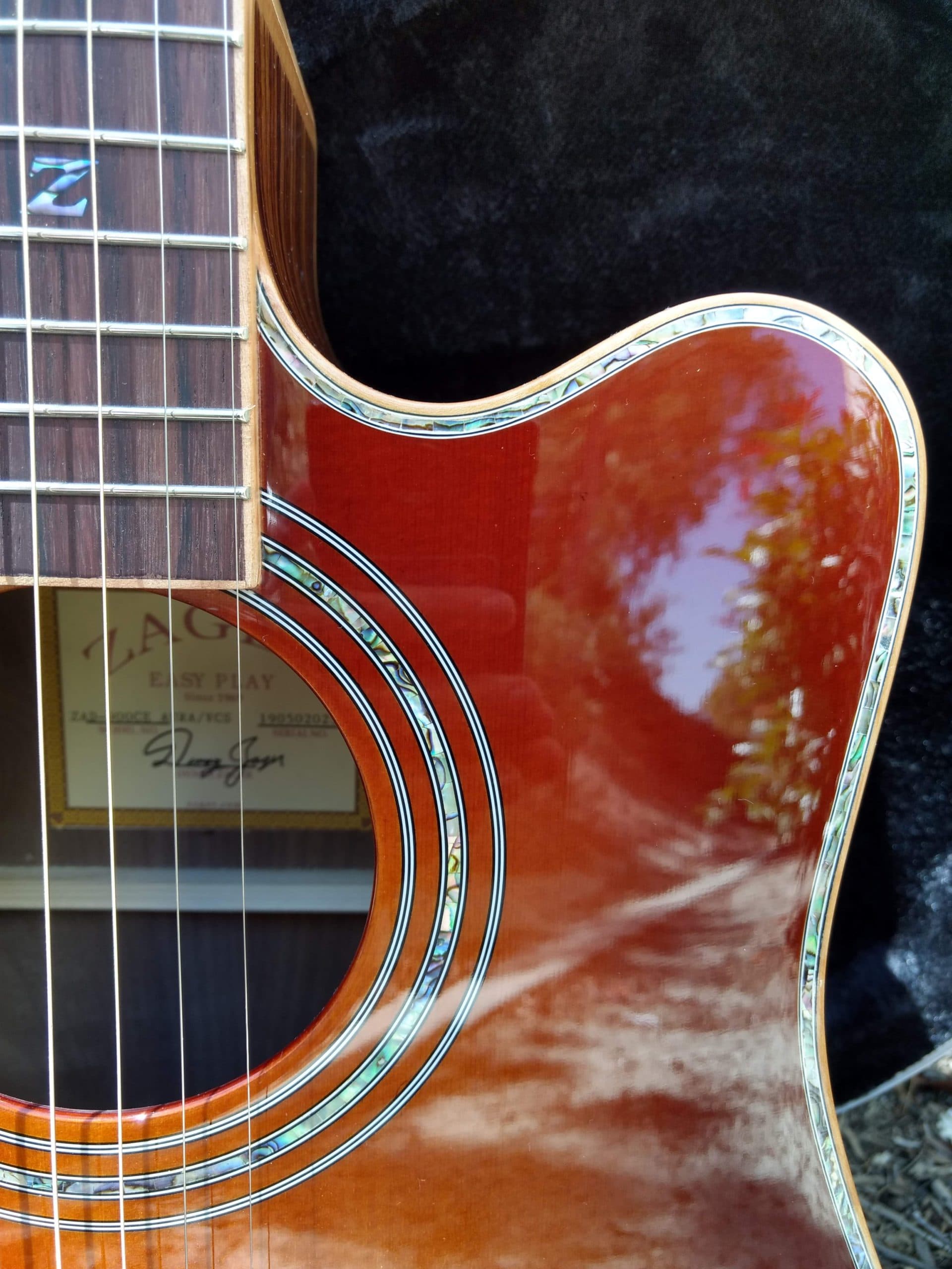 ZAD900CE Solid Spruce/Rosewood Acoustic Electric AURA 50th Anniversary Tobacco Sunburst Pro Series - Deal of the day